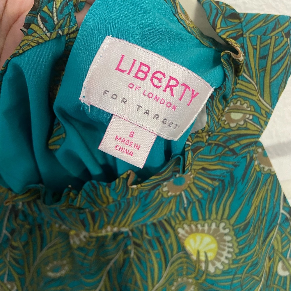 Liberty of London for Target Floral Peacock Blouse